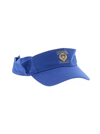 Pre-owned Assorted Brands Visor In Blue