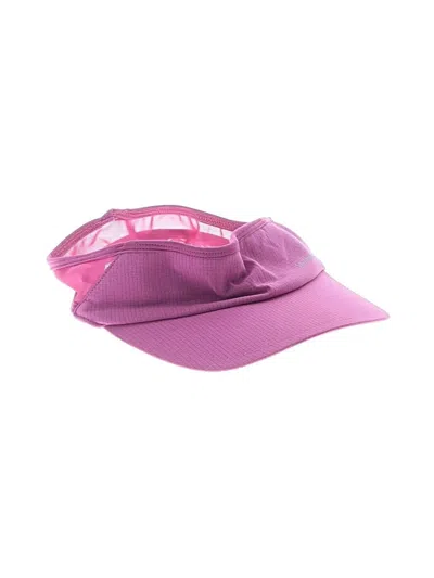 Pre-owned Assorted Brands Visor In Pink