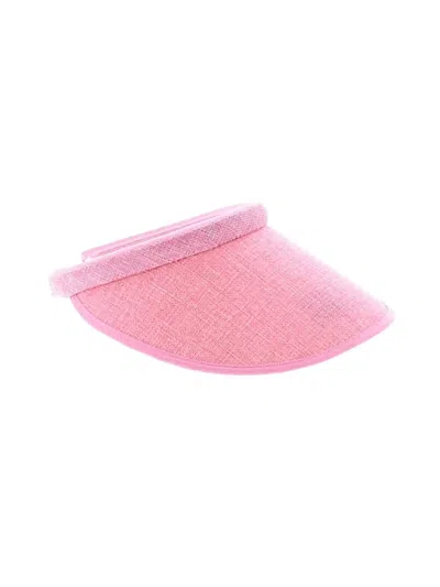 Pre-owned Assorted Brands Visor In Pink