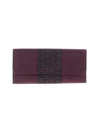 Pre-owned Assorted Brands Wallet In Burgundy