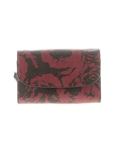Pre-owned Assorted Brands Wallet In Burgundy