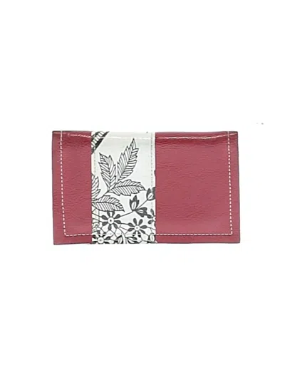 Pre-owned Assorted Brands Wallet In Burgundy