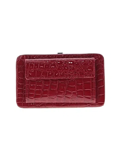 Pre-owned Assorted Brands Wallet In Burgundy