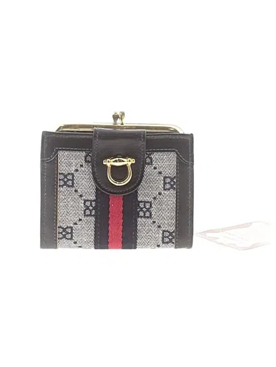 Pre-owned Assorted Brands Wallet In Gray