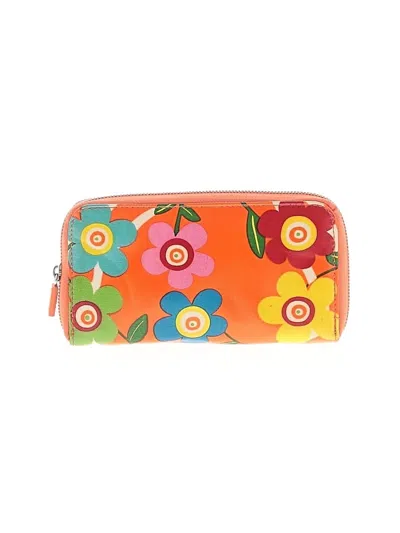 Pre-owned Assorted Brands Wallet In Orange