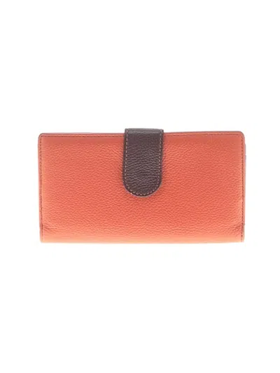 Pre-owned Assorted Brands Wallet In Orange