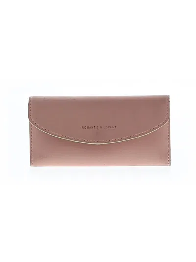 Pre-owned Assorted Brands Wallet In Pink