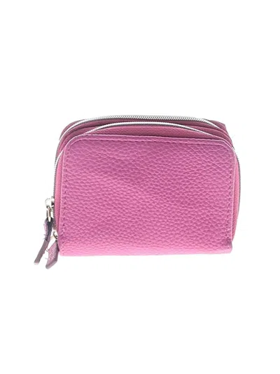 Pre-owned Assorted Brands Wallet In Pink