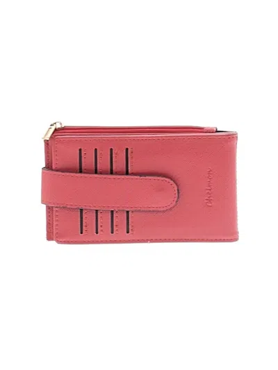 Pre-owned Assorted Brands Wallet In Pink