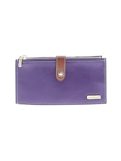 Pre-owned Assorted Brands Wallet In Purple