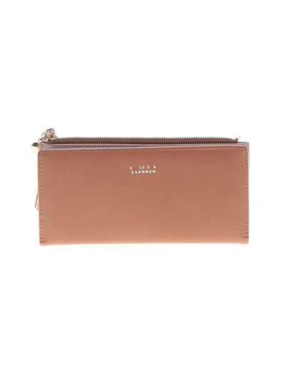Pre-owned Assorted Brands Wallet In Tan