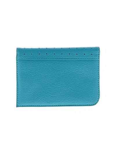 Pre-owned Assorted Brands Wallet In Teal