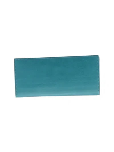 Pre-owned Assorted Brands Wallet In Teal