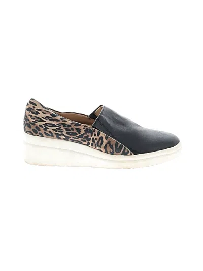 Pre-owned Assorted Brands Wedges In Black