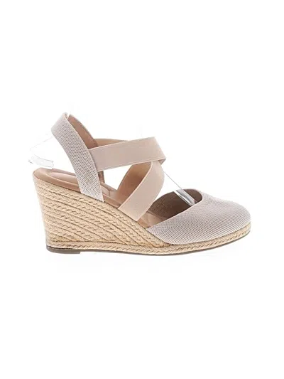 Pre-owned Assorted Brands Wedges In Gray