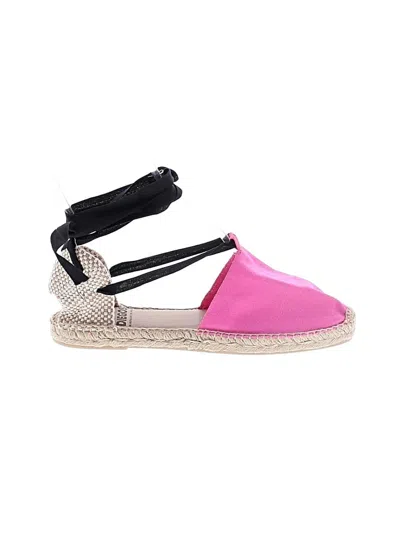 Pre-owned Assorted Brands Wedges In Pink