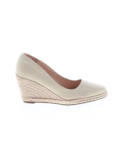 Pre-owned Assorted Brands Wedges In White