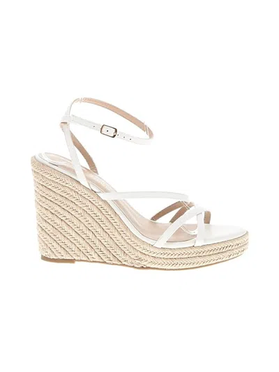 Pre-owned Assorted Brands Wedges In White