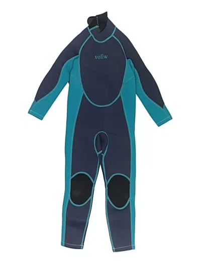 Pre-owned Assorted Brands Kids' Wetsuit In Blue