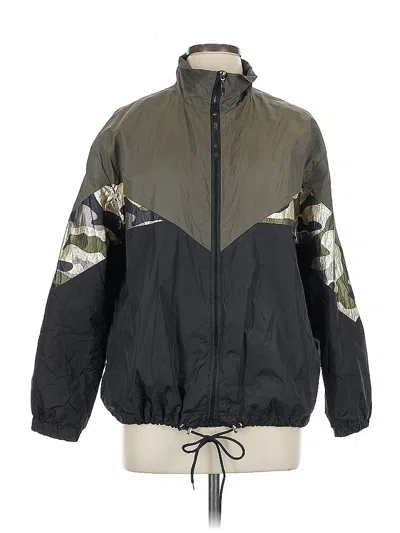 Pre-owned Assorted Brands Windbreaker Jacket In Black