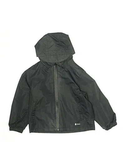 Pre-owned Assorted Brands Kids' Windbreaker Jacket In Black