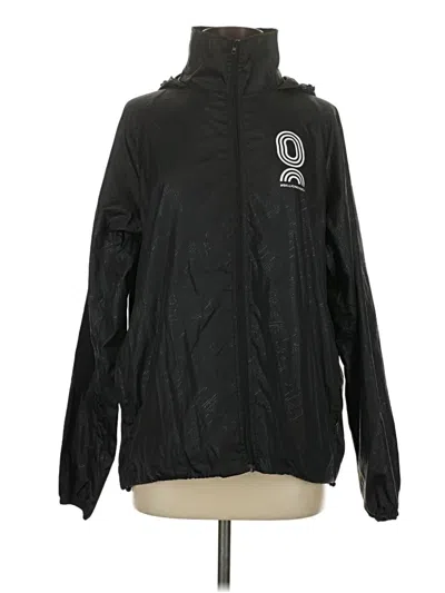 Pre-owned Assorted Brands Windbreaker Jacket In Black