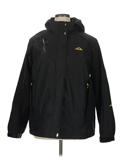 Pre-owned Assorted Brands Windbreaker Jacket In Black