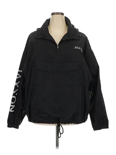 Pre-owned Assorted Brands Windbreaker Jacket In Black