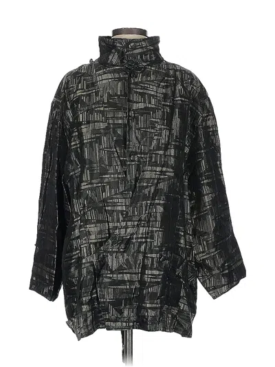 Pre-owned Assorted Brands Windbreaker Jacket In Black