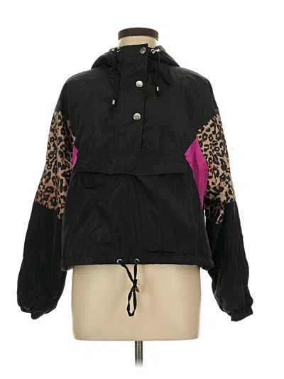 Pre-owned Assorted Brands Windbreaker Jacket In Black