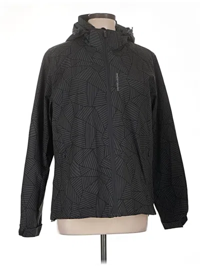 Pre-owned Assorted Brands Windbreaker Jacket In Black