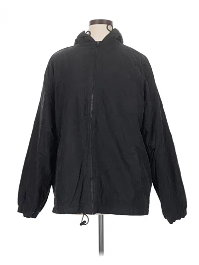 Pre-owned Assorted Brands Windbreaker Jacket In Black