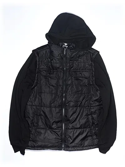 Pre-owned Assorted Brands Kids' Windbreaker Jacket In Black