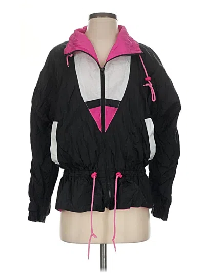 Pre-owned Assorted Brands Windbreaker Jacket In Black