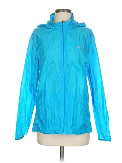 Pre-owned Assorted Brands Windbreaker Jacket In Blue