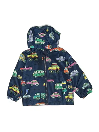 Pre-owned Assorted Brands Kids' Windbreaker Jacket In Blue