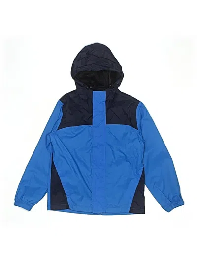 Pre-owned Assorted Brands Kids' Windbreaker Jacket In Blue