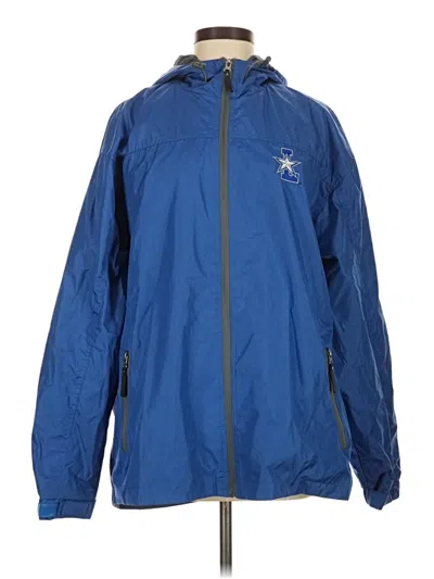 Pre-owned Assorted Brands Windbreaker Jacket In Blue