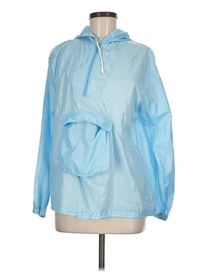 Pre-owned Assorted Brands Windbreaker Jacket In Blue