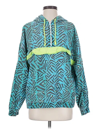 Pre-owned Assorted Brands Windbreaker Jacket In Blue
