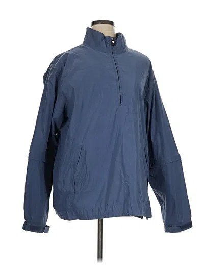 Pre-owned Assorted Brands Windbreaker Jacket In Blue