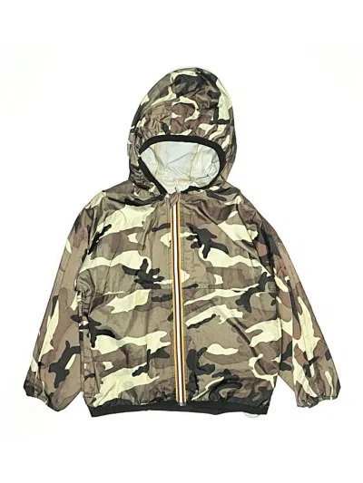 Pre-owned Assorted Brands Kids' Windbreaker Jacket In Gold