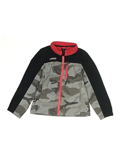 Pre-owned Assorted Brands Kids' Windbreaker Jacket In Gray