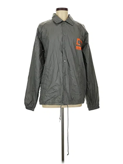 Pre-owned Assorted Brands Windbreaker Jacket In Gray