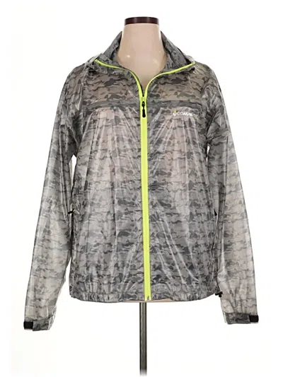 Pre-owned Assorted Brands Windbreaker Jacket In Gray