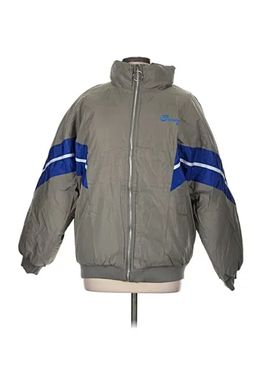 Pre-owned Assorted Brands Windbreaker Jacket In Gray