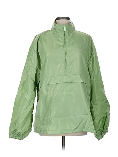 Pre-owned Assorted Brands Windbreaker Jacket In Green