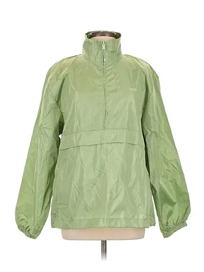 Pre-owned Assorted Brands Windbreaker Jacket In Green