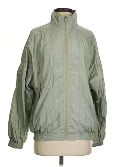 Pre-owned Assorted Brands Windbreaker Jacket In Green