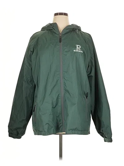 Pre-owned Assorted Brands Windbreaker Jacket In Green
